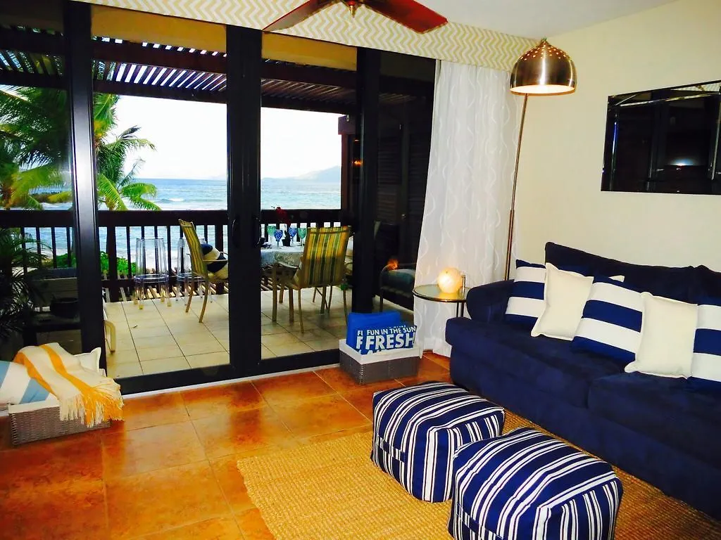 Luxury Beachfront Duplex Villa On Sapphire Beach I East End  East End (Saint Thomas)