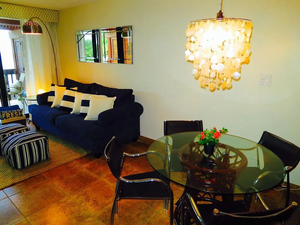 شقة Luxury Beachfront Duplex Villa On Sapphire Beach I East End