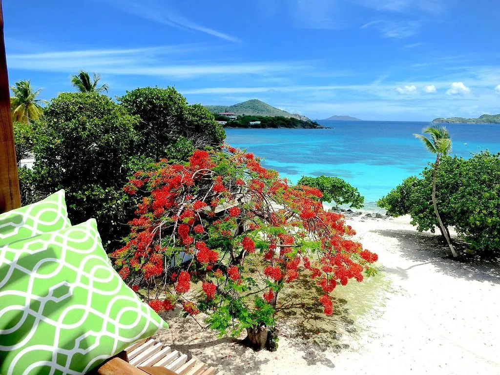 Luxury Beachfront Duplex Villa On Sapphire Beach I East End
